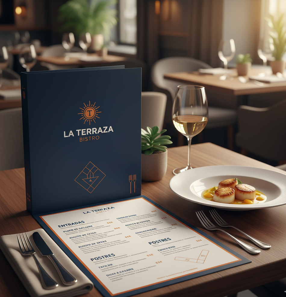 Menús para restaurantes